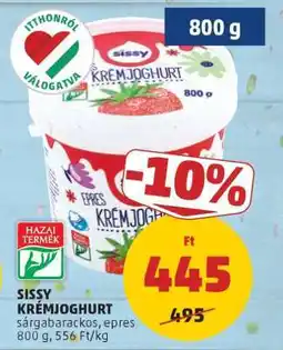 PENNY Sissy Krémjoghurt ajánlat