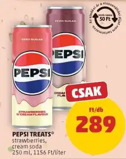 PENNY PEPSI TREATS ajánlat