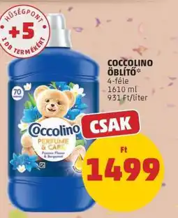 PENNY Coccolino Öblítő ajánlat