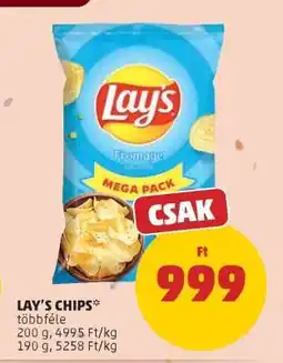 PENNY LAY’S Chips ajánlat