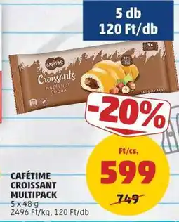 PENNY CAFÉTIME CROISSANT MULTIPACK ajánlat