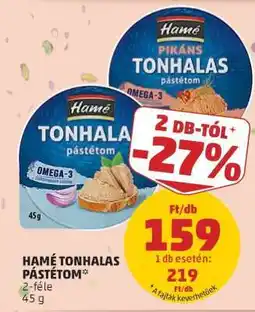 PENNY Hamé Tonhalas Pástétom ajánlat