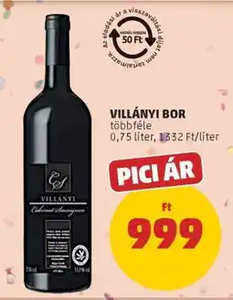 PENNY VILLÁNYI BOR ajánlat