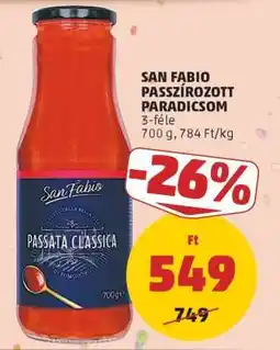 PENNY San Fabio Passzírozott Paradicsom ajánlat