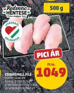 PENNY Csirkemell filé ajánlat