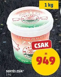 PENNY Sertés zsír ajánlat