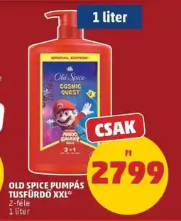 PENNY Old Spice Pumpás Tusfürdő XXL ajánlat