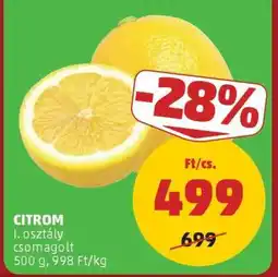PENNY Citrom ajánlat