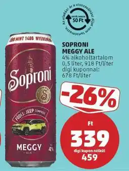 PENNY Soproni Meggy Ale ajánlat