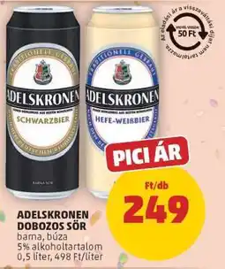 PENNY Adelskronen Dobozos Sör ajánlat