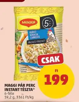 PENNY Maggi Pár perc instant tészta ajánlat