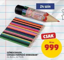 PENNY Színesceruza ceruza formájú dobozban ajánlat