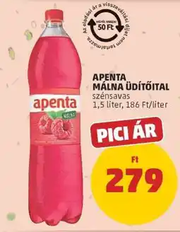 PENNY Apenta Málna Üdítőital ajánlat