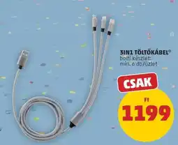 PENNY 3IN1 TÖLTŐKÁBEL ajánlat