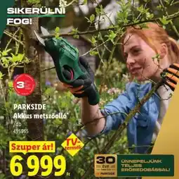 Lidl PARKSIDE ajánlat