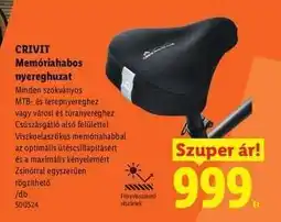 Lidl CRIVIT Memóriahabos nyereghuzat ajánlat
