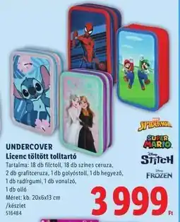 Lidl UNDERCOVER ajánlat