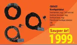 Lidl CRIVIT Kerékpárlakat ajánlat
