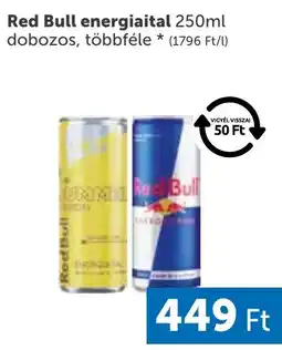 PRIVÁT Red Bull energiailtal ajánlat