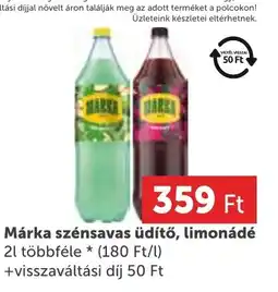 PRIVÁT Márka szénsavas üdítő ajánlat