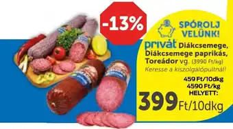 Privát Diákcsemege