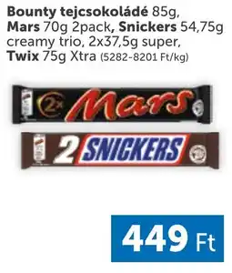 PRIVÁT Mars snickers ajánlat