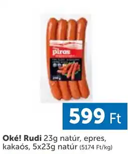 PRIVÁT Oké! Rudi ajánlat