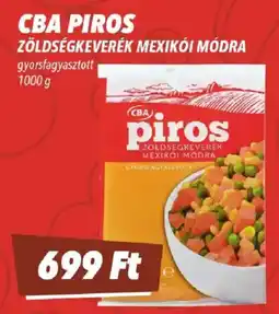 CBA Cba piros zöldségkeverék ajánlat