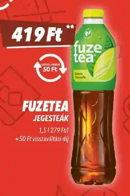 CBA fuze tea ajánlat