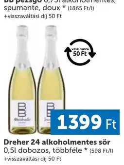 PRIVÁT Dreher 24 alkoholmentes sör ajánlat