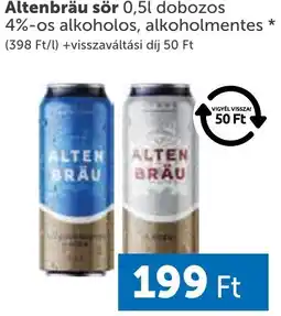PRIVÁT Altenbräu sör ajánlat