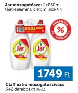 PRIVÁT Jar mosogatószer ajánlat