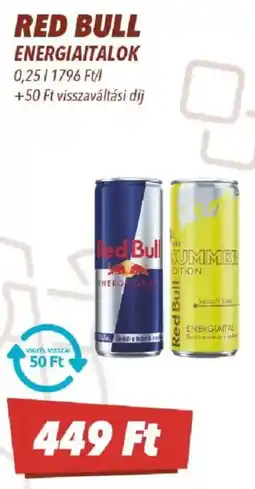 CBA Red Bull energiailatok ajánlat