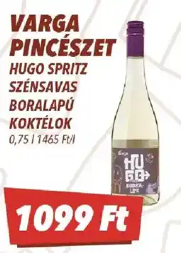 CBA Varga pincészet hugo spritz ajánlat