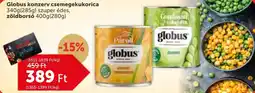 PRIVÁT globus konzerv csemegekukorica ajánlat