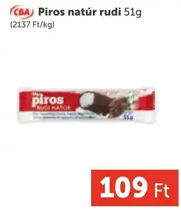 PRIVÁT Piros natúr rudi ajánlat