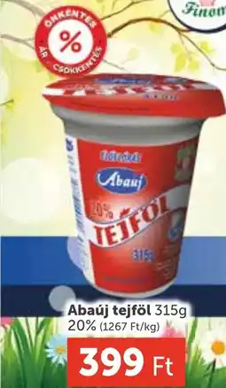 PRIVÁT Abaúj tejföl ajánlat
