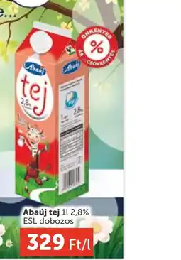 PRIVÁT Abaúj tej ajánlat