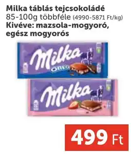PRIVÁT Milka táblás tejcsokoládé ajánlat