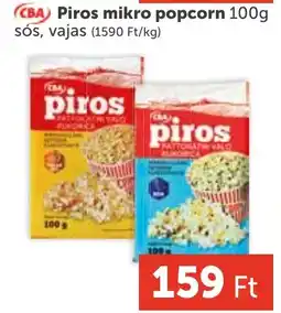 PRIVÁT CBA piros mikro popcorn ajánlat