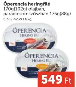 PRIVÁT Operencia heringfilé ajánlat