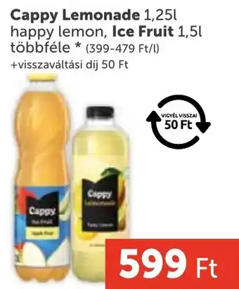PRIVÁT Cappy lemonade ajánlat