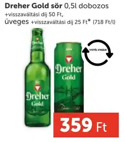 PRIVÁT Dreher Gold sör ajánlat