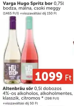 PRIVÁT Varga hugo spritz bor ajánlat