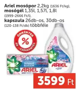 PRIVÁT Ariel mosópor ajánlat