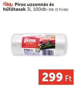 PRIVÁT Piros uzsonnás és hűtőtasak ajánlat