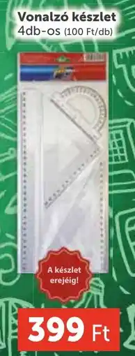 PRIVÁT Vonalzó készlet ajánlat
