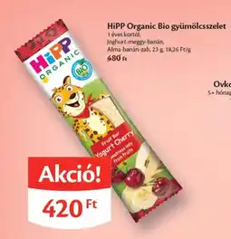 EcoFamily Hipp organic bio gyümölcsszelet ajánlat