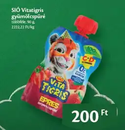 EcoFamily Sio vitatigris gyümölcspré ajánlat