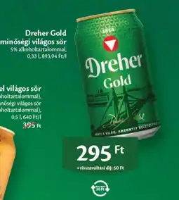 EcoFamily Dreher Gold ajánlat